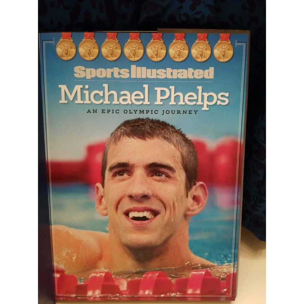 Sports Illustrated Michael Phelps An Epic Olympic Journey Coffee Table Book‎